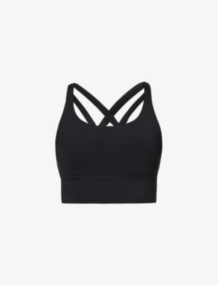 LULULEMON: Energy cross-over back stretch-jersey bra