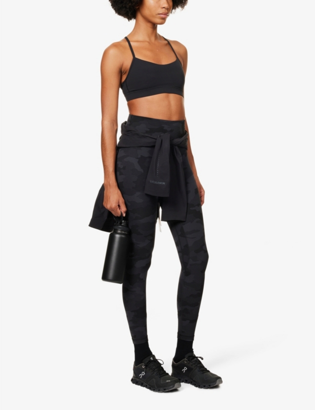 Flow Y nulu stretch-jersey bra