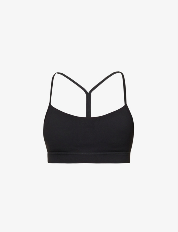 Flow Y nulu stretch-jersey bra