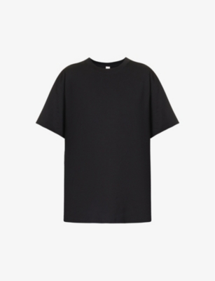 Black All Yours cotton-blend jersey T-shirt, lululemon