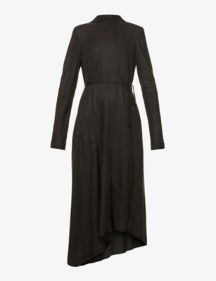 SYMETRIA - Fissure A-line woven midi dress | Selfridges.com