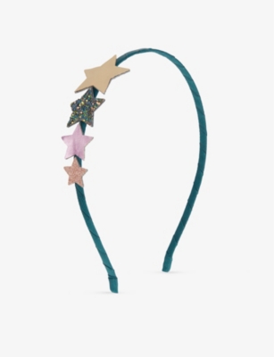 Mimi & Lula Kids' Wish Upon A Star Alice Star-embellished Hair Band In Multi