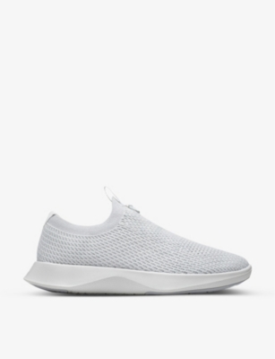 Shop Allbirds Womens Blizzard Tree Dasher Relay Contrast-sole Woven Low-top Trainers In White