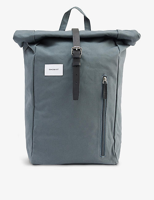 SANDQVIST: Dante organic-cotton and recycled-polyester backpack