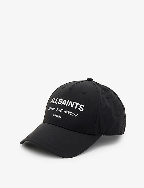 ALLSAINTS: Logo-embossed woven baseball cap