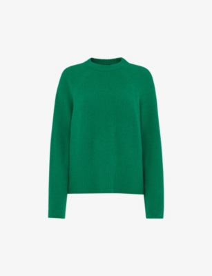 Whistles green cashmere clearance jumper