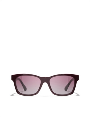 CHANEL: Square Sunglasses