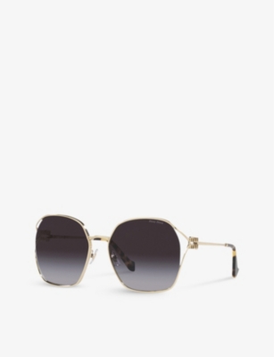 Miu Miu Miu-miu Mu 52ws Zvn5d1 In Gold