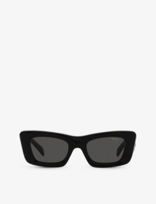 Prada cat eye acetate hot sale sunglasses