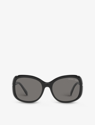 PRADA: PR 04ZS square-frame acetate sunglasses