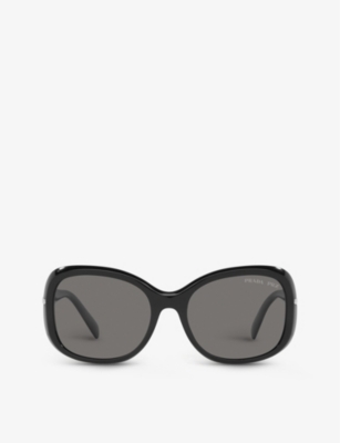 Prada Woman Sunglasses Pr 04zs In Black