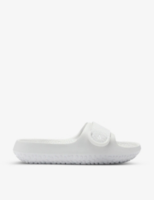 Allbirds Womens Blizzard Sugar Textured Foam And Recycled-polyester Sliders
