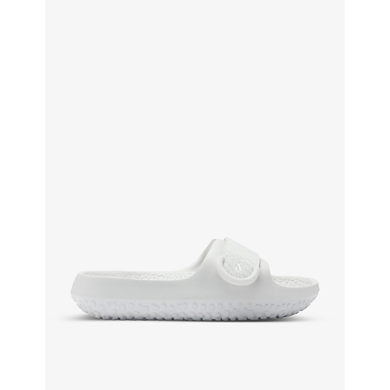 Allbirds Womens Blizzard Sugar Textured Foam And Recycled-polyester Sliders
