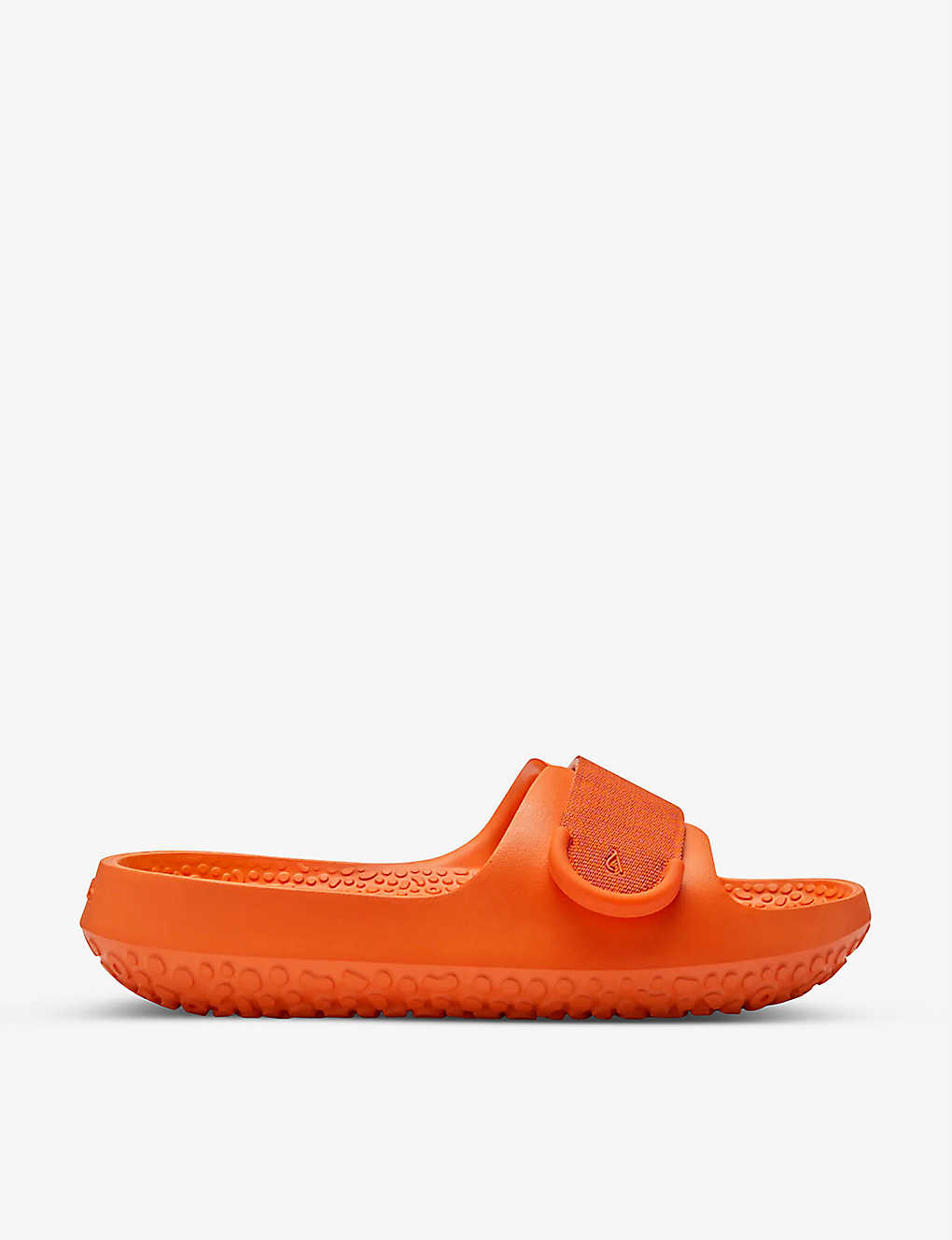 Shop Allbirds Womens Buoyant Orange Sugar Textured Foam And Recycled-polyester Sliders