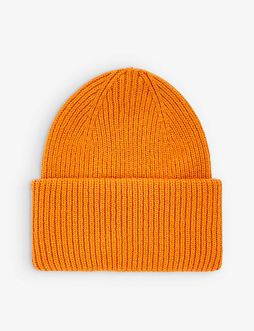 COLORFUL STANDARD: Knitted recycled-merino wool beanie hat