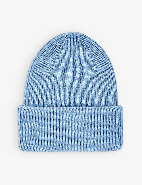 COLORFUL STANDARD: Knitted recycled-merino wool beanie hat