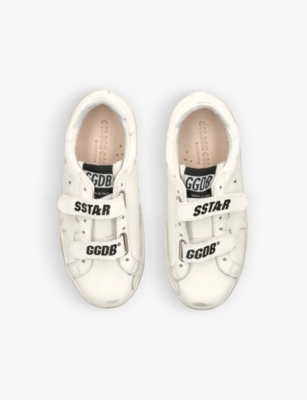 GOLDEN GOOSE: Old Skool low-top leather trainers 6-9 years