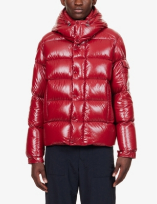 MONCLER Maya 70 boxy-fit logo-appliqué shell-down jacket