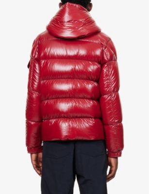 MONCLER Maya 70 boxy-fit logo-appliqué shell-down jacket