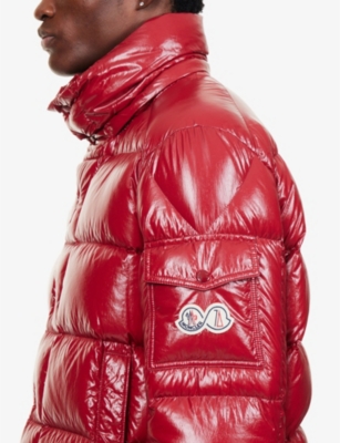 MONCLER Maya 70 boxy-fit logo-appliqué shell-down jacket