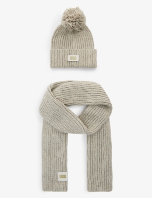 Ugg hat and scarf set selfridges sales