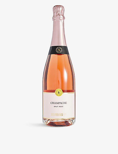 SELFRIDGES SELECTION: Champagne Brut Rosé​ 750ml
