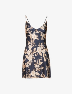 Bec & Bridge Opaline Floral Mini Dress In Print | ModeSens