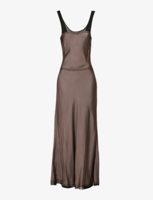 BEC & BRIDGE EVANGELINE SCOOP-NECK WOVEN MAXI DRESS 61271235