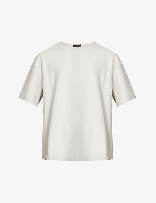 FEAR OF GOD: Inside Out terry-textured cotton-jersey T-shirt
