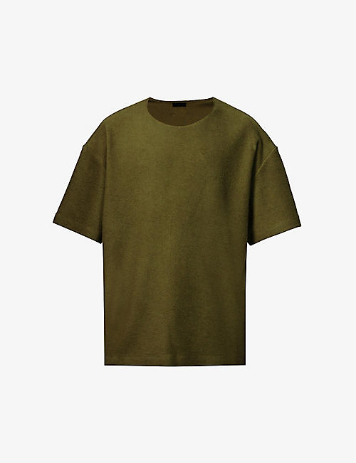 FEAR OF GOD: Inside Out terry-textured cotton-jersey T-shirt