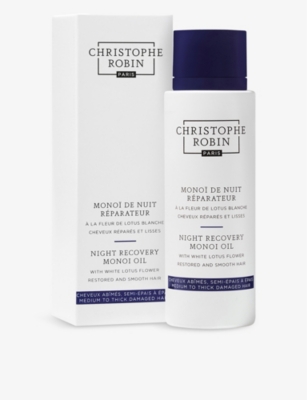 Shop Christophe Robin Night Recovery Monoi Oil 92g