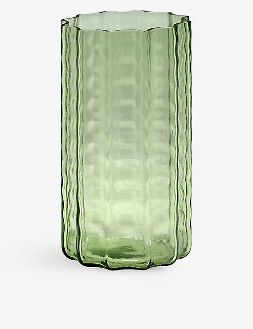 SERAX: Wave glass vase 21cm