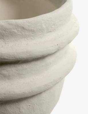 SERAX: Earth papier mâché flower pot 30cm