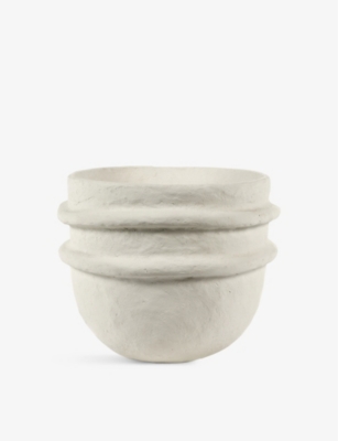 SERAX: Earth papier mâché flower pot 30cm