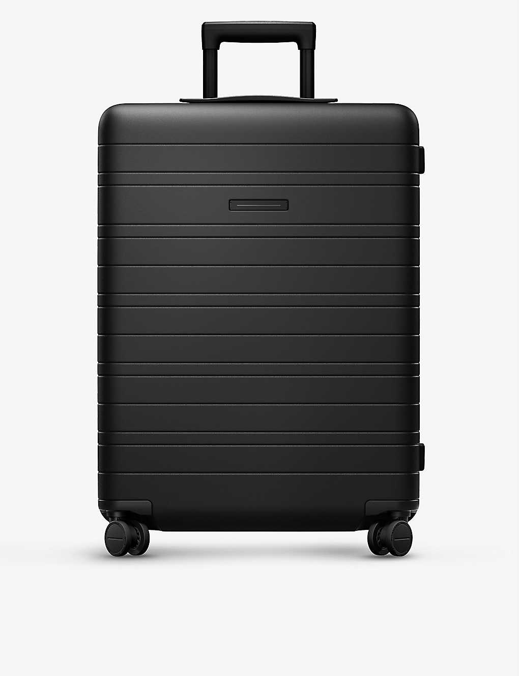 Horizn Studios All Black H6 Essential Shell Suitcase 64cm