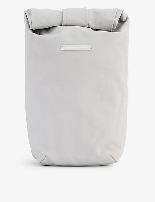 HORIZN STUDIOS: SoFo rolltop recycled cotton and recycled polyester-blend backpack