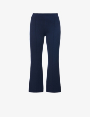 Theory Demitria Admiral Crepe Flared Pants - 100% Exclusive Women -  Bloomingdale's