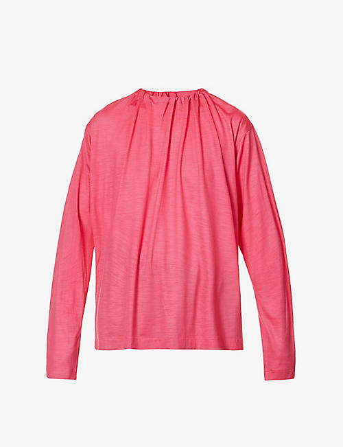 SOFIE D'HOORE: Brianna relaxed-fit wool top