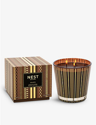 NEST: Hearth three-wick scented candle 600g