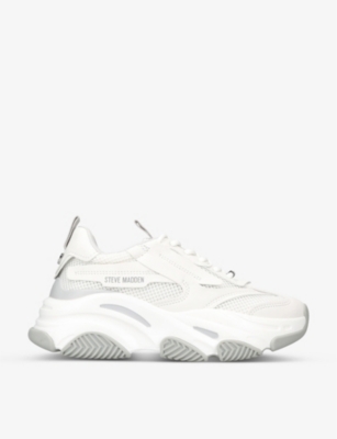 white soled trainers