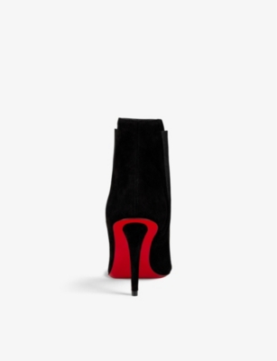 CHRISTIAN LOUBOUTIN Astribooty 85 suede heeled ankle boots