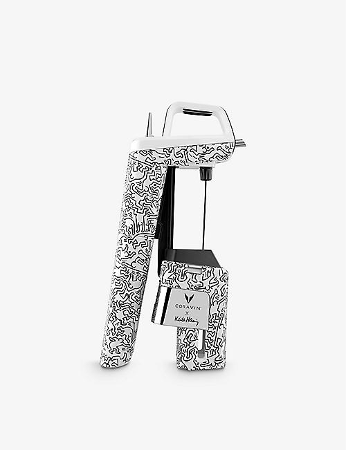 CORAVIN: Coravin x Keith Haring Timeless wine stainless-steel preservation system