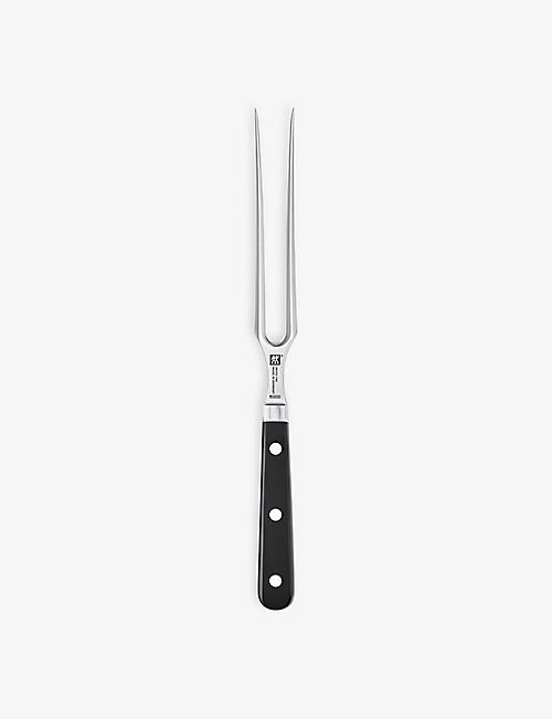 ZWILLING J.A HENCKELS: Pro stainless-steel carving fork 18cm