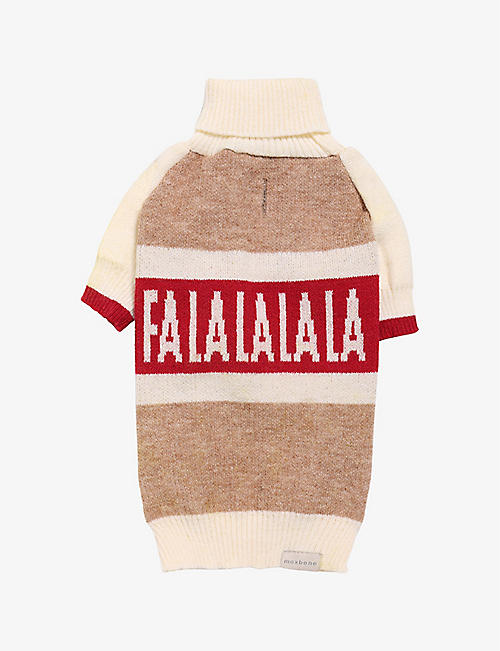 MAXBONE: Fa La La La XL knitted dog jumper