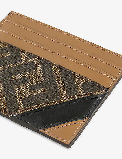 Brooks Brothers Brooks Brothers Tri-Fold Fold Over Zipper Pocket Wallet Small Leather Wallet 