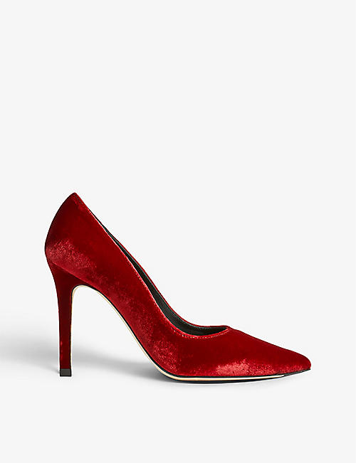 Womens Shoes Heels Sandal heels LK Bennett Leather Camilla Soft Gold in Metallic 
