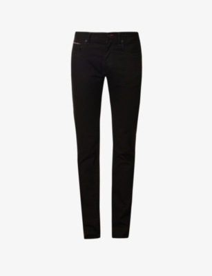 Tommy Denton Straight-leg Stretch-denim Chelsea Black | ModeSens