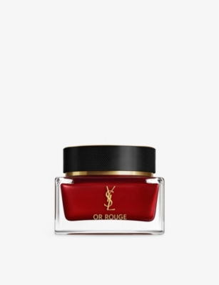 YVES SAINT LAURENT: Or Rouge La Crème Riche refillable anti-aging face cream 50ml