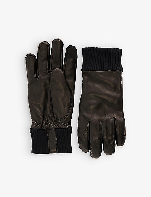 HESTRA: Fredrick leather gloves