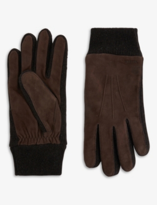 HESTRA HESTRA MENS ESPRESSO GEOFFREY LEATHER GLOVES,61340023